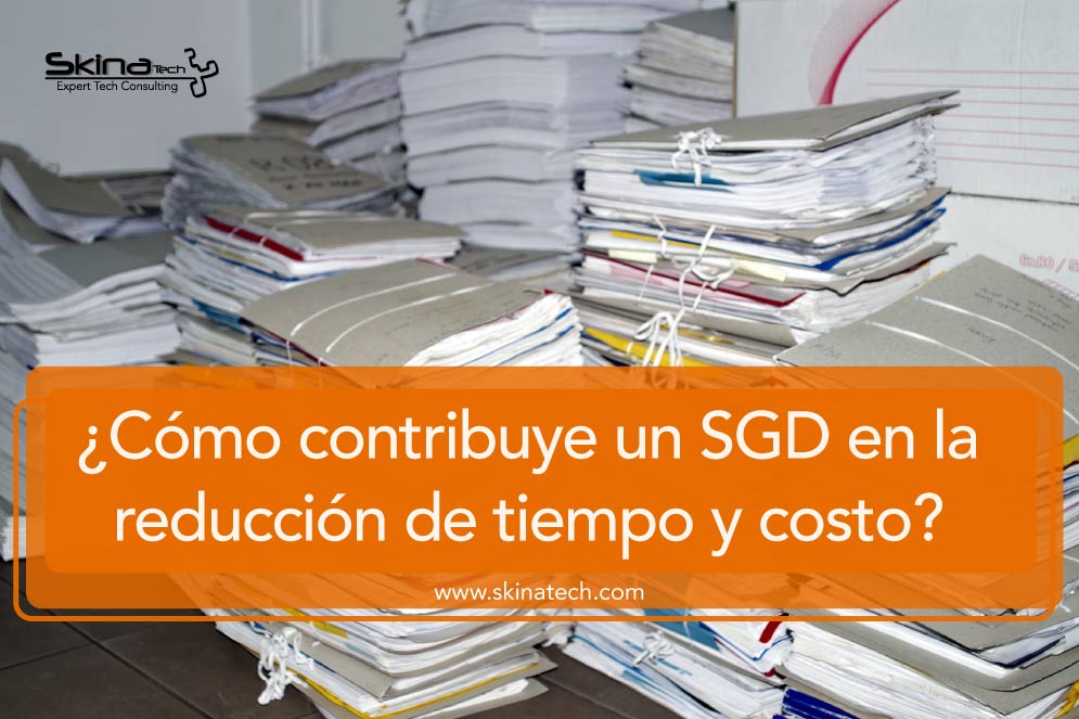 cómo contribuye la gestión documental en la reducción costos