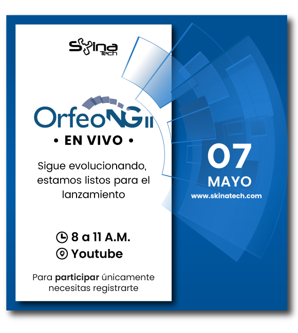 Invitación virtual Orfeo NG II